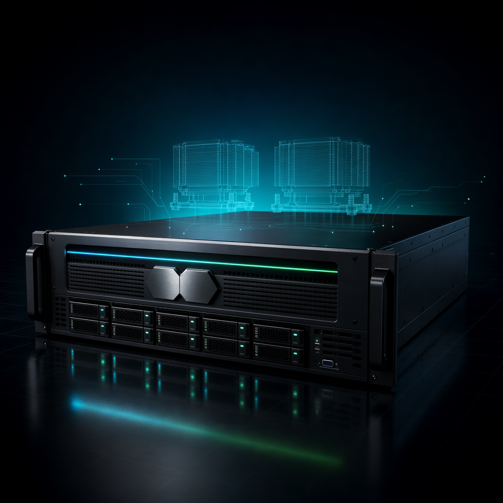 Cryptoservers dedicated server — dual-socket bare-metal chassis